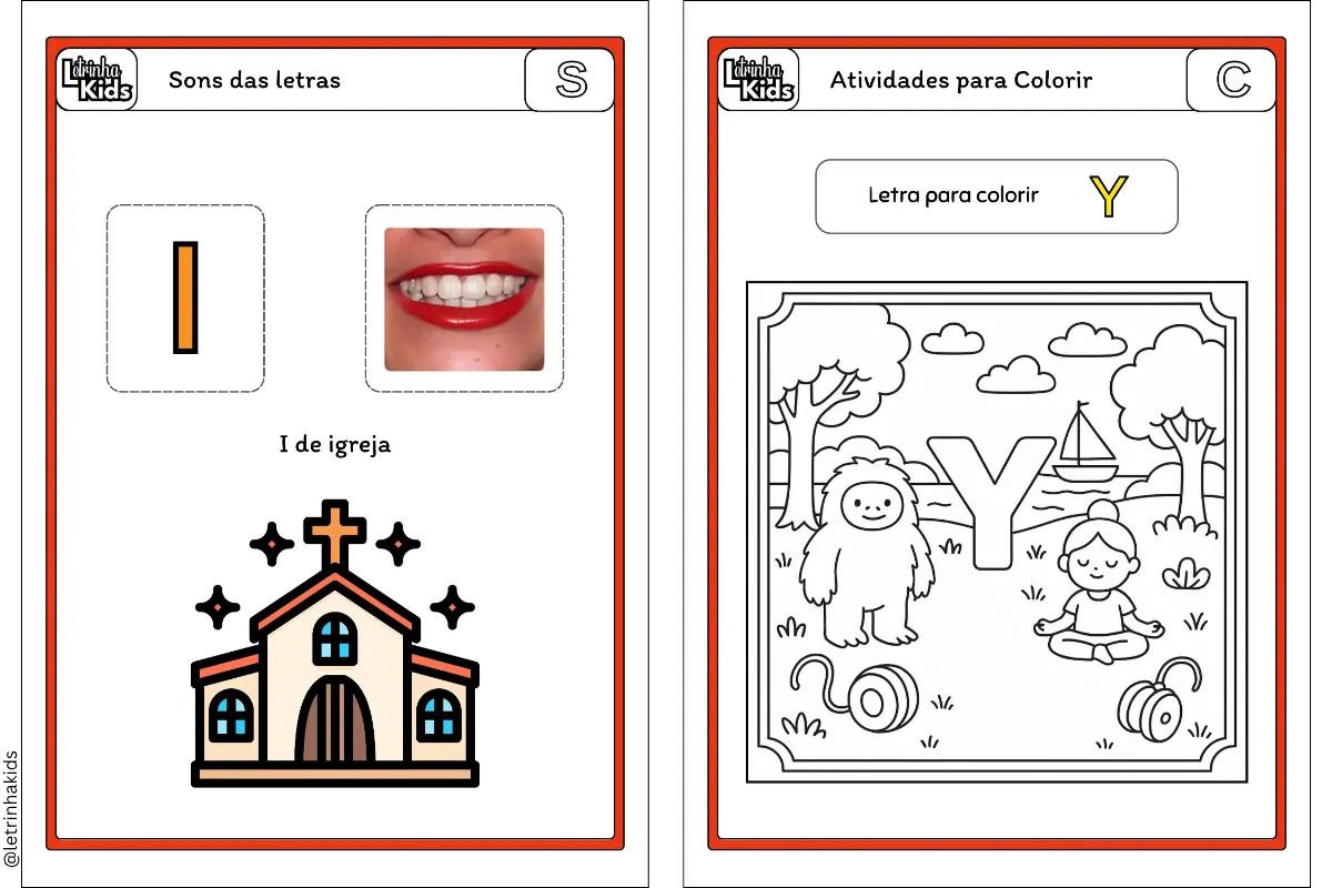 Quadro de rotina infantil